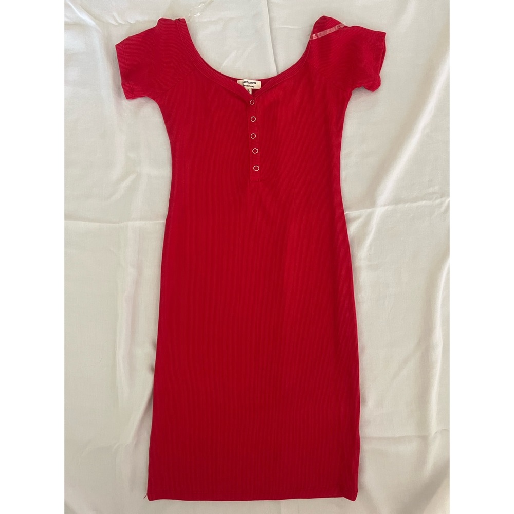 Heart & Hips little red dress.